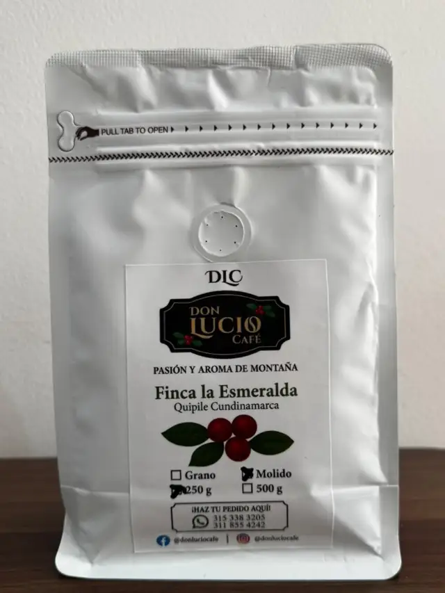 Bolsa blanca Don Lucio Café